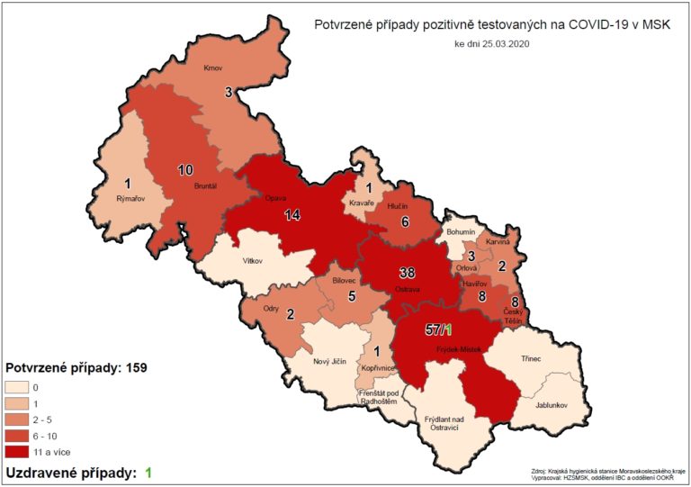 Koronavirus v Novém Jičíně