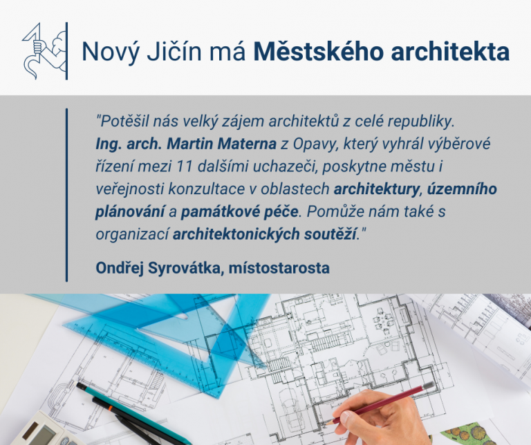 Nový Jičín má Městského architekta