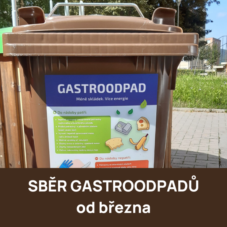 Novinky v odpadovém hospodářství (gastroodpad a Re-Use centrum)