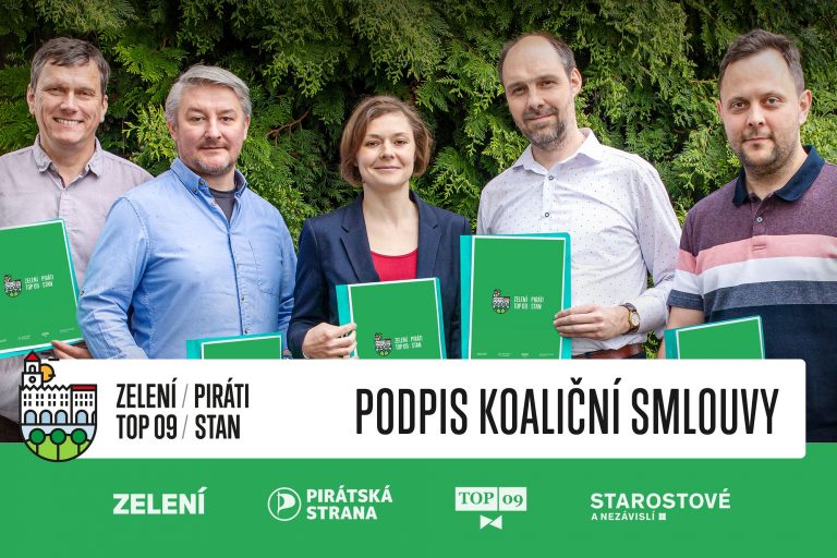 Zelení se ve volbách spojí s Piráty, TOP 09 a STAN