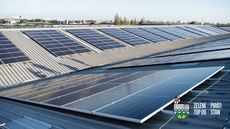 Chystáme první městskou fotovoltaickou elektrárnu