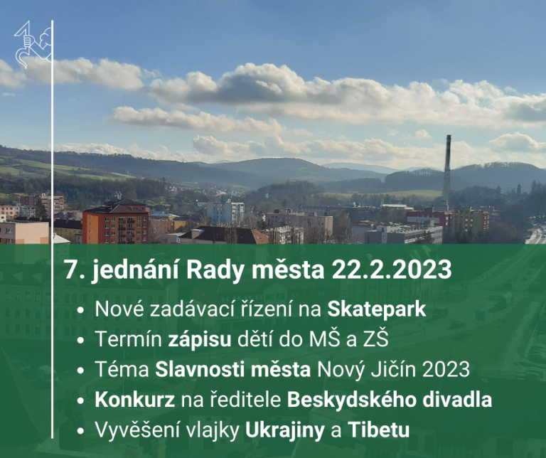Jednání Rady města 22.2.2023