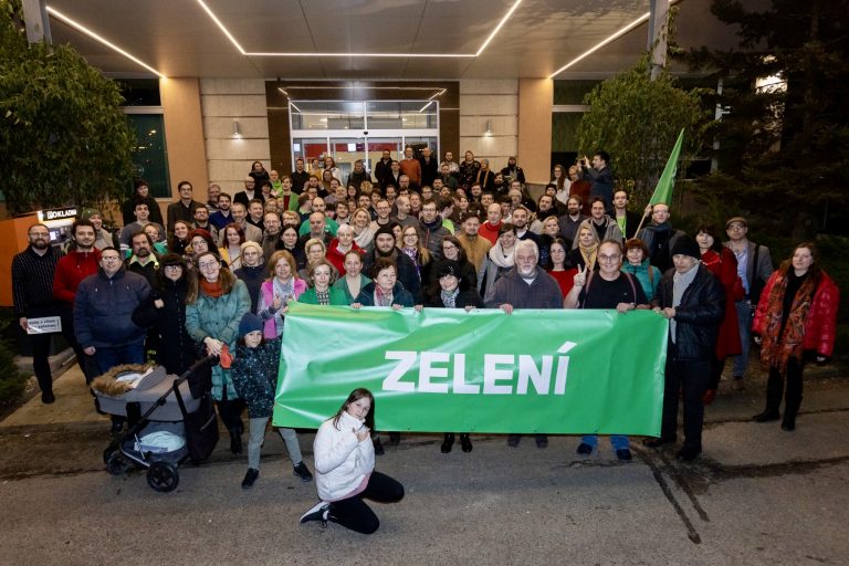 Celostátní sjezd Zelených v Brně 11.2.2023