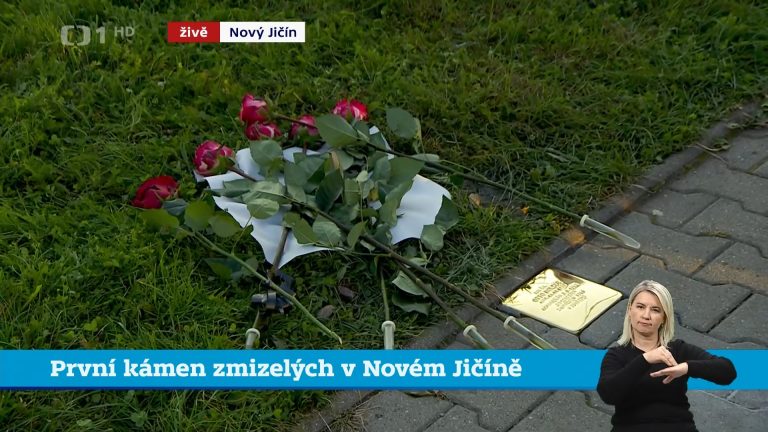 První kámen zmizelých v Novém Jičíně