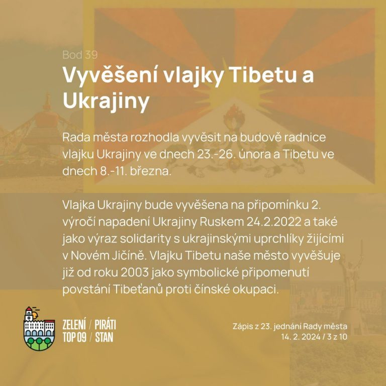 Informace z Rady a Zastupitelstva města – únor 2024